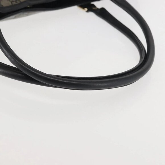 GUCCI GG Crystal Tote Bag Gold Navy 197953 Auth 142538 - Picture 8 of 15